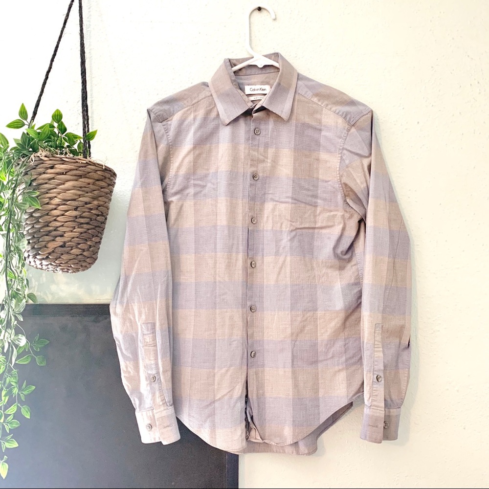Slim Fit Calvin Klein Dress Shirt